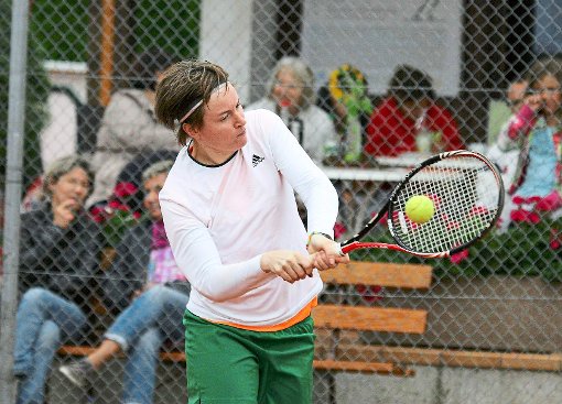 Auch Christine Parisi und ihre Teamkolleginnen von der BTG Balingen mischen beim Rosenfelder Teamcup in der Frauenkonkurrenz wieder krftig mit.  
Foto: Kara Foto: Schwarzwlder-Bote